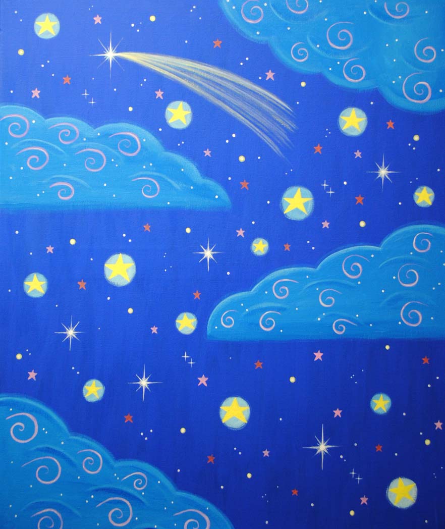 stars painting stars painting